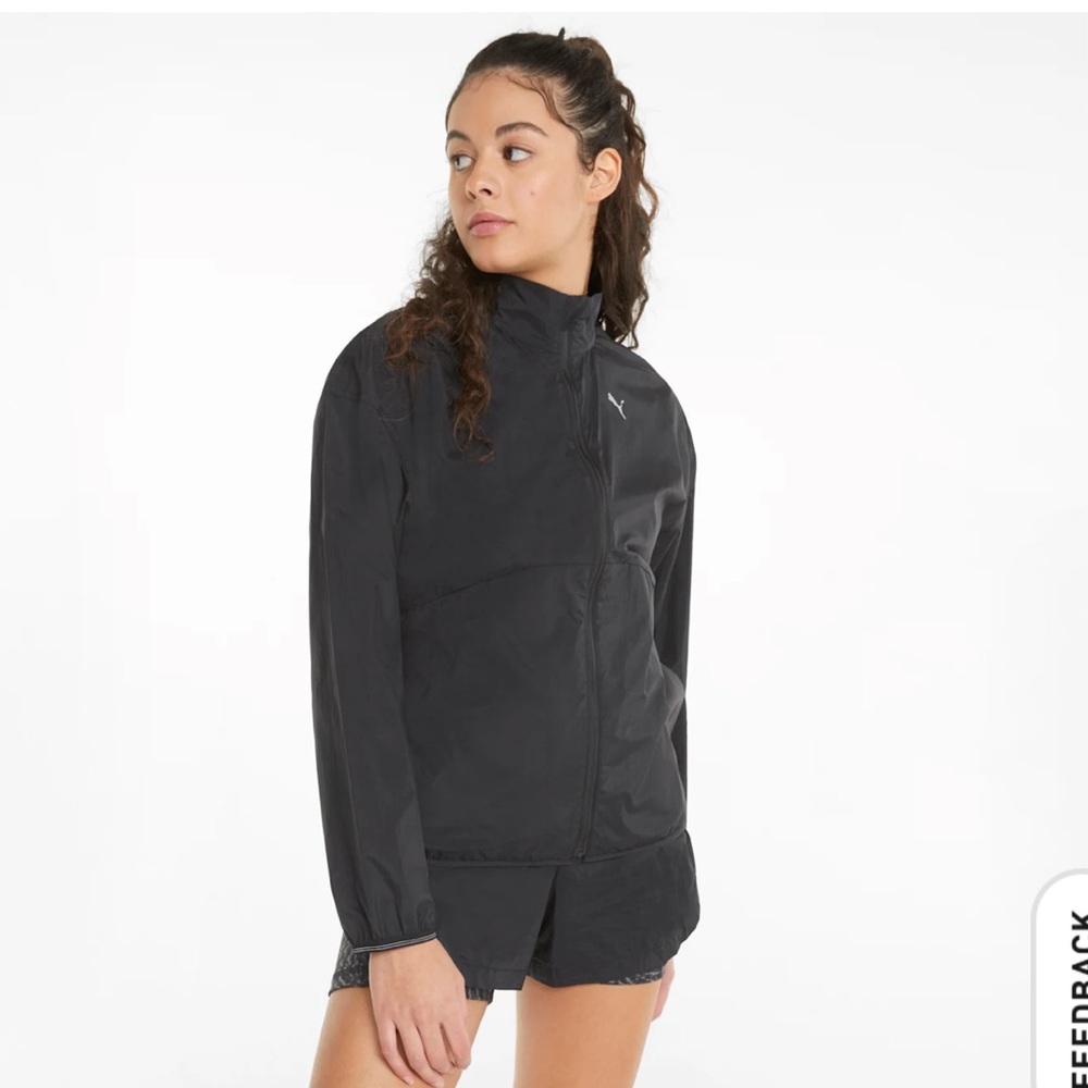 Puma Marathon Sheerwoven Women’s Jacket Never Worn Large